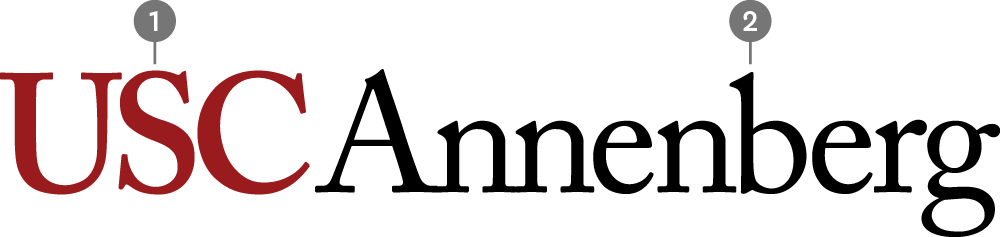 USC Annenberg informal unit logotype 