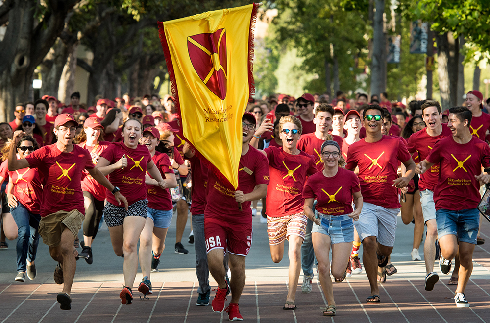 USC school spirit marathon image