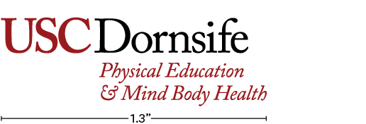 USC Dornsife 1.3-inch minimum size sub-unit academic logotype 