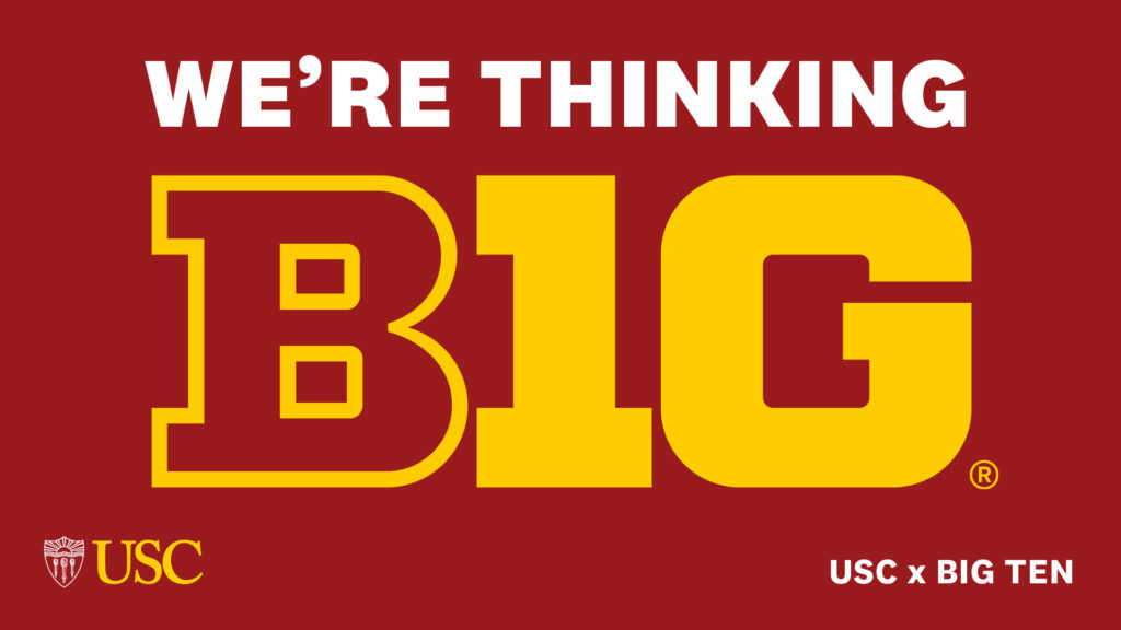 USC Big Ten Digital Screen